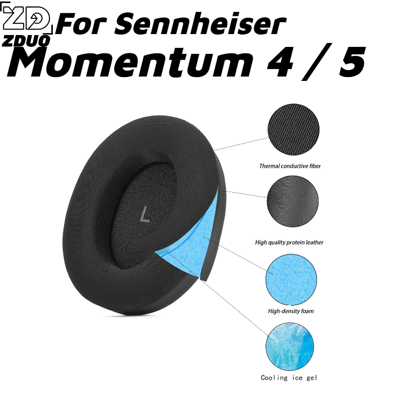 Replacement Ear Pads For Sennh - огляд і ціна Sennheiser Headphone Momentum 4