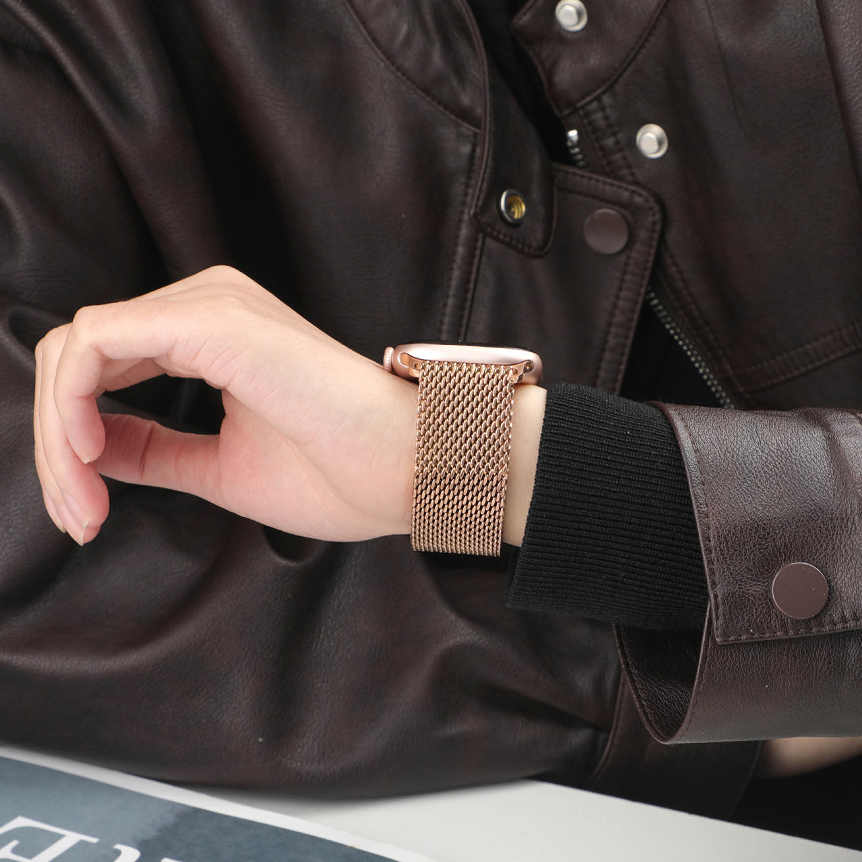 Thick Metal Strap for Apple Wa - огляд і ціна Mesh Coil Strip